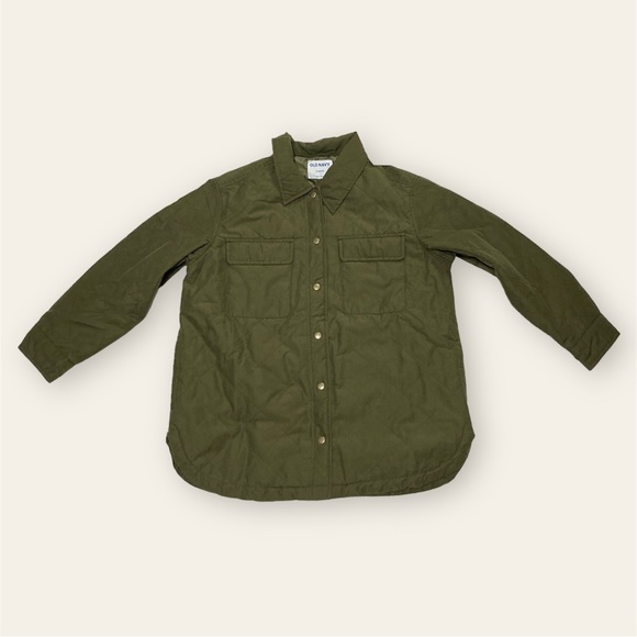 NWT Old Navy Quilted Utility Shacket - Picture 1 of 7